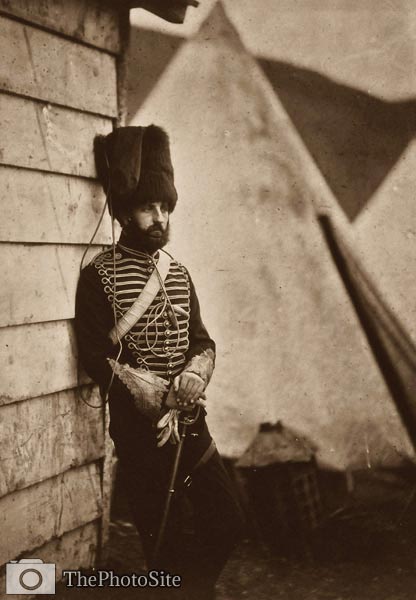 Captain Dames, Royal Artillery Roger Fenton Crimean War - Click Image to Close