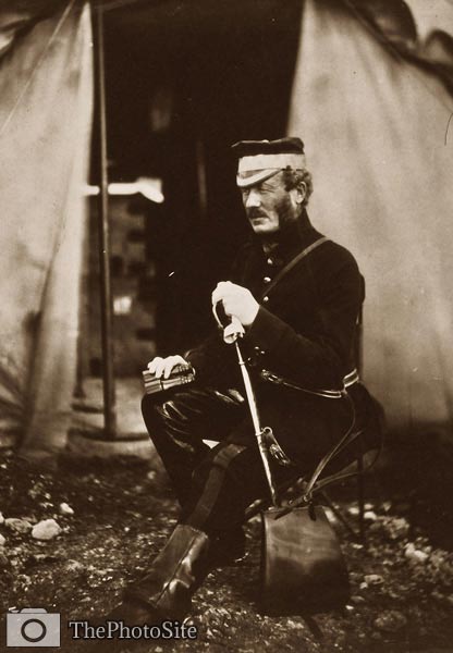Colonel Wilbraham Crimean War Portrait - Click Image to Close