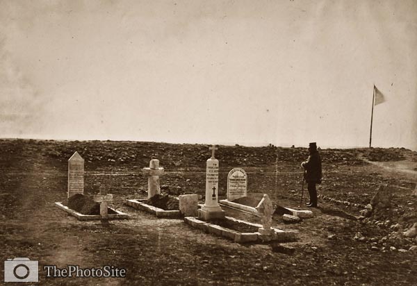 The tombs of the generals on cathcart's Hill - Click Image to Close