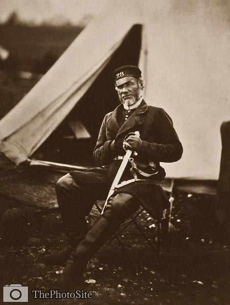 Captain Andrews, 28th Regiment Crimean War - Click Image to Close