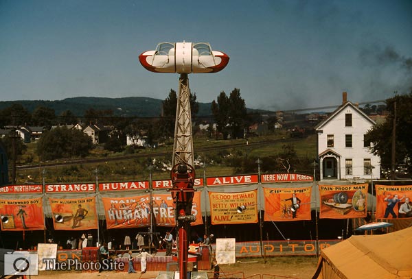 The bullet carnival ride, Vermont fair 1941 - Click Image to Close
