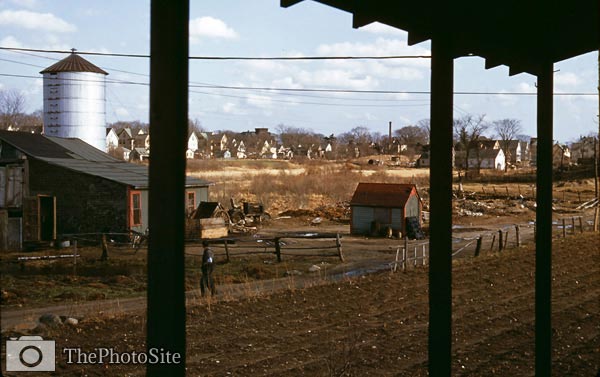 Small farm in Taunton Massachusetts, 1941 - Click Image to Close