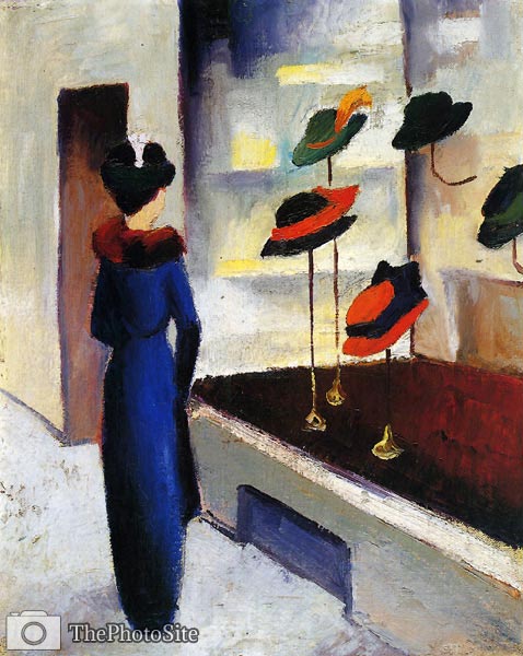 Hat Store August Macke - Click Image to Close