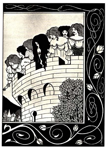 A devil in woman s likeness, Aubrey Beardsley - Click Image to Close
