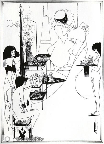 The toilette of salome, Aubrey Beardsley - Click Image to Close