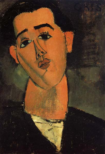 portrait of juan gris 1915 - Click Image to Close