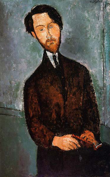 portrait of leopold zborowski - Click Image to Close