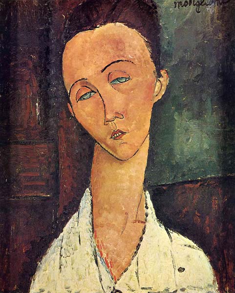 portrait of lunia czechowska 1918 - Click Image to Close