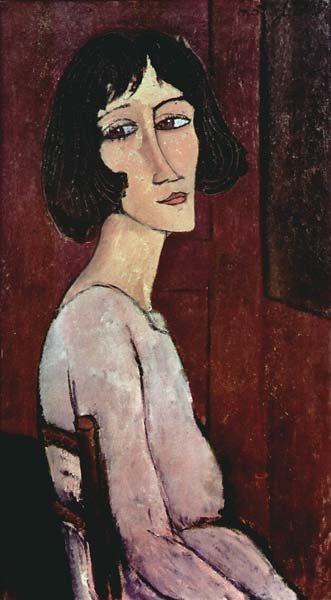 portrait of margarita 1916 - Click Image to Close