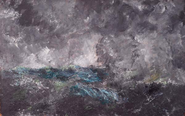 Storm in the Skerries. The Flying Dutchman - Click Image to Close