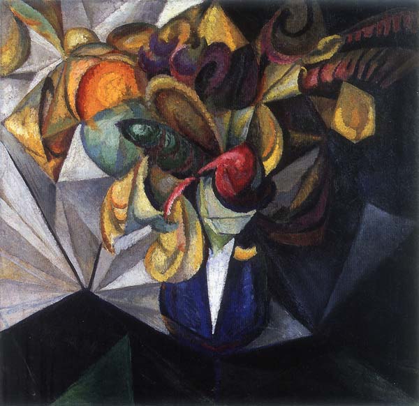 Still life with flowers 1914 - Click Image to Close
