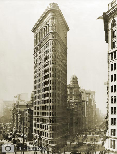 The Flatiron Building, N.Y. 1910 - Click Image to Close