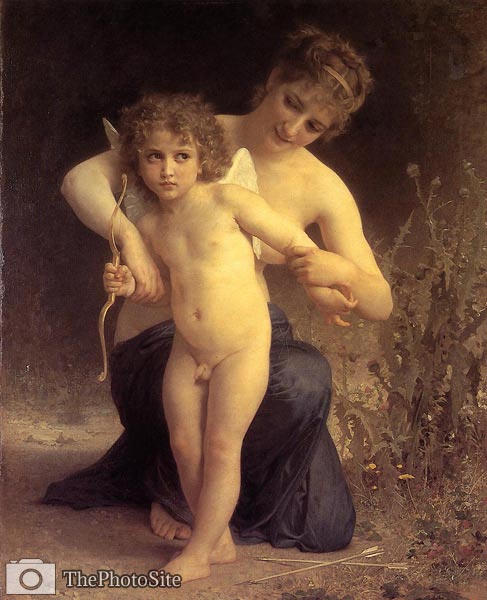Love Disarmed by William Bouguereau - Click Image to Close