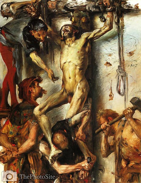The Large Martyrdom Lovis Corinth - Click Image to Close