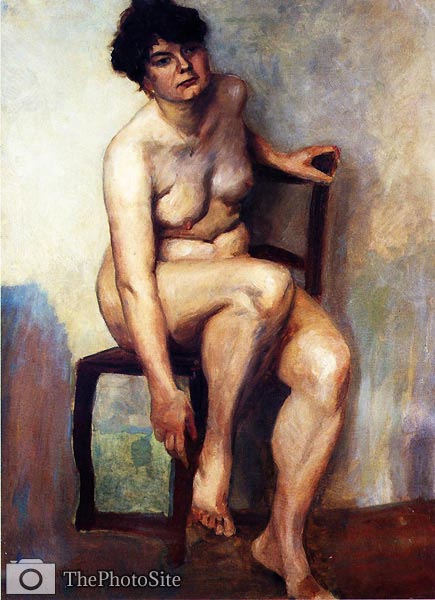 Female Nude by Lovis Corinth - Click Image to Close