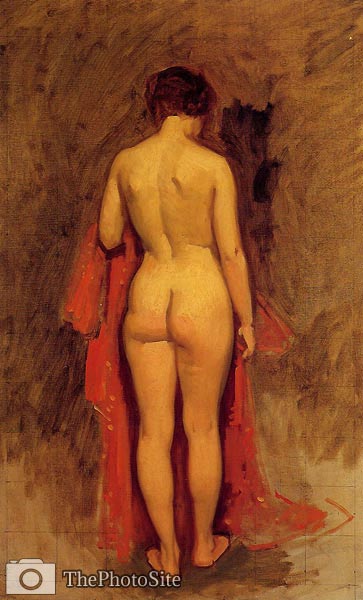 Nude Standing by Frank Duveneck - Click Image to Close