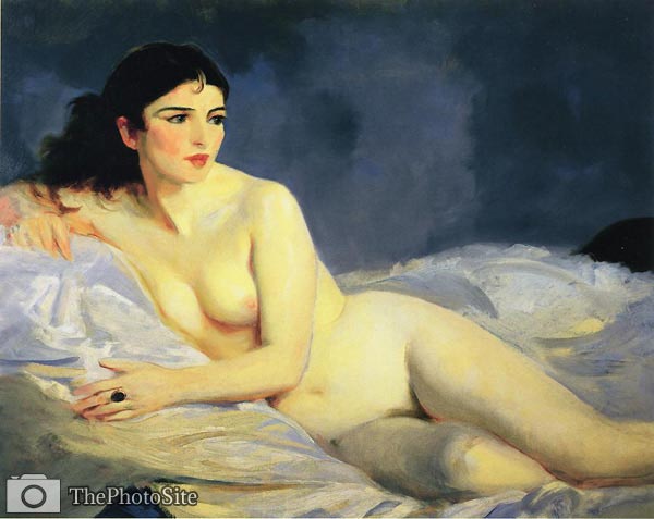 Female nude by Robert Henri - Click Image to Close