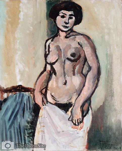 Nude. Study Henri Matisse - Click Image to Close
