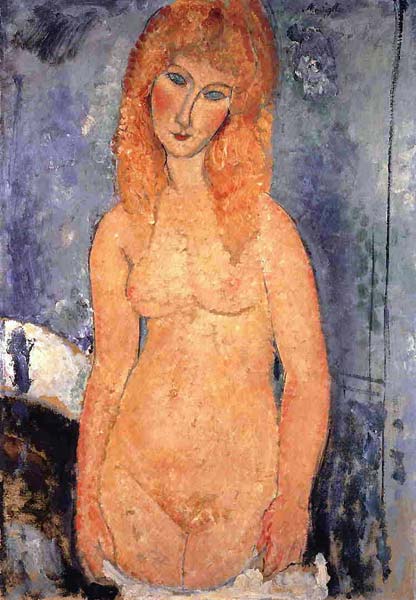 blonde nude 1917 - Click Image to Close