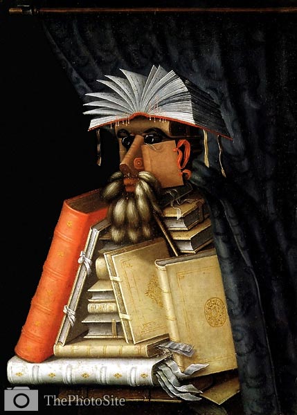 The Librarian by Giuseppe Arcimboldo - Click Image to Close