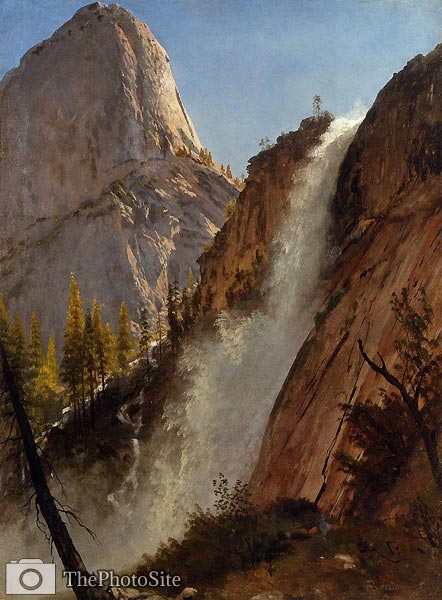 Liberty Cam, Yosemite by Albert Bierstadt - Click Image to Close