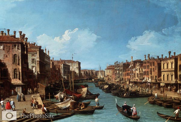 Canal by Canaletto - Click Image to Close