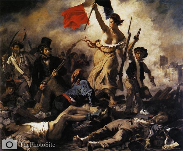 Liberty Leading the People Eugene Delacroix - Click Image to Close