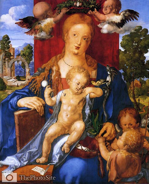Madonna with the Siskin Albrecht Durer - Click Image to Close