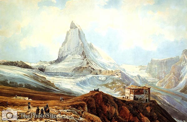 Matterhorn of Gornergrat by Thomas Ender - Click Image to Close
