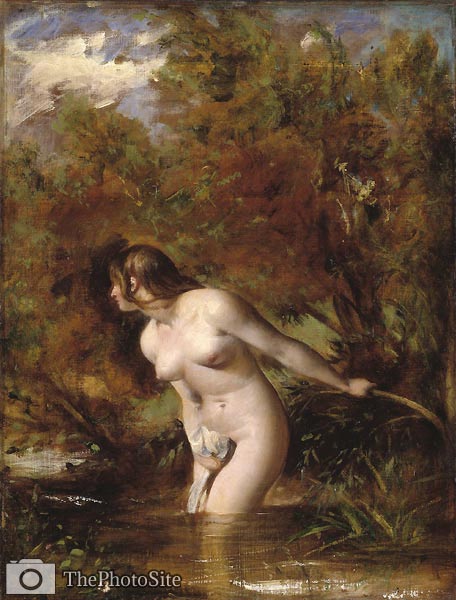 Musidora The Bather William Etty - Click Image to Close