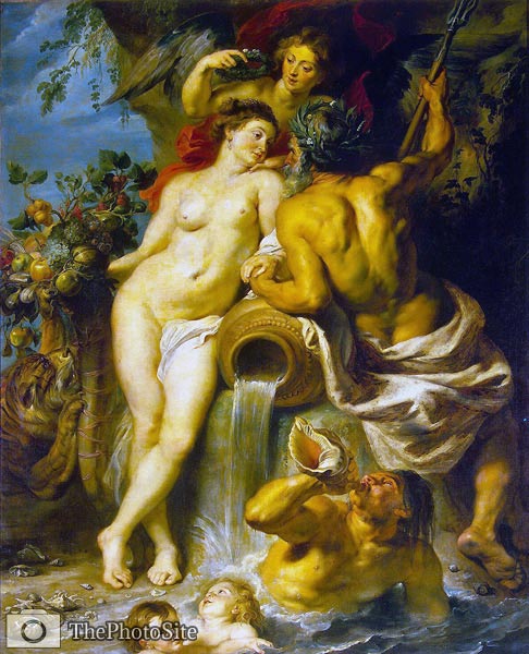 Union of Earth and Water Peter Paul Rubens - Click Image to Close