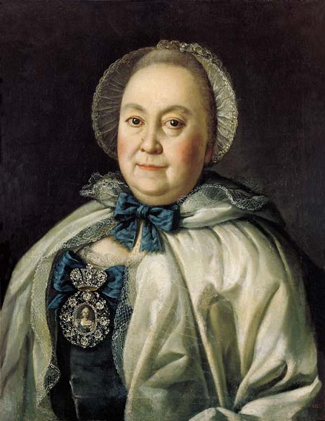 Portrait of countess m a rumyantzeva, aleksey antropov - Click Image to Close