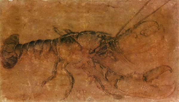A lobster 1495, Albrecht Durer - Click Image to Close
