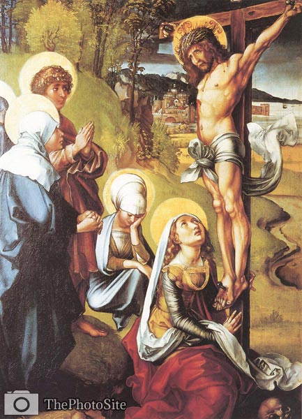 Christ at the cross 1497, Albrecht Durer - Click Image to Close