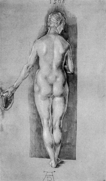 Female nude 1506, Albrecht Durer - Click Image to Close
