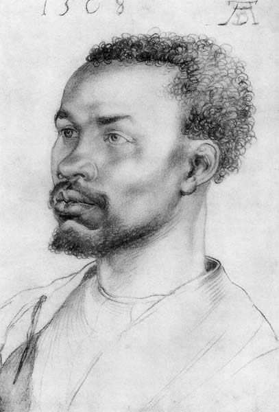 Head of an african, Albrecht Durer - Click Image to Close