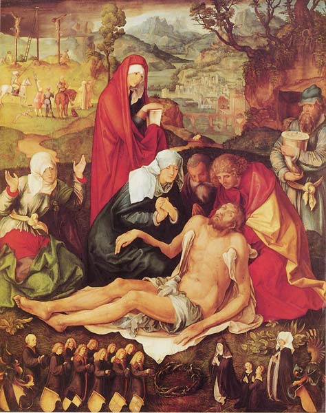 Lamentation of christ, Albrecht Durer - Click Image to Close