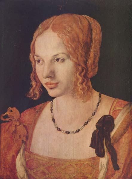 Portrait of a venetian 1505 by Albrecht Durer - Click Image to Close
