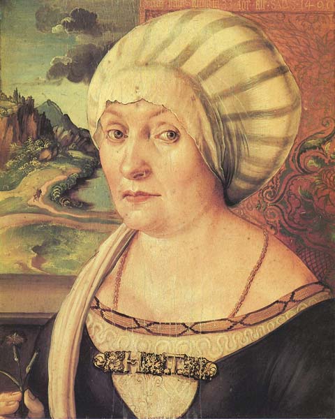 Portrait of felicitas tucher 1499 by Albrecht Durer - Click Image to Close