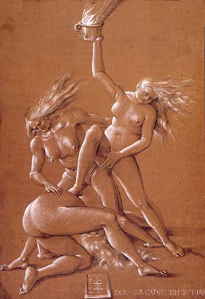 Witches 1514, Hans Baldung - Click Image to Close