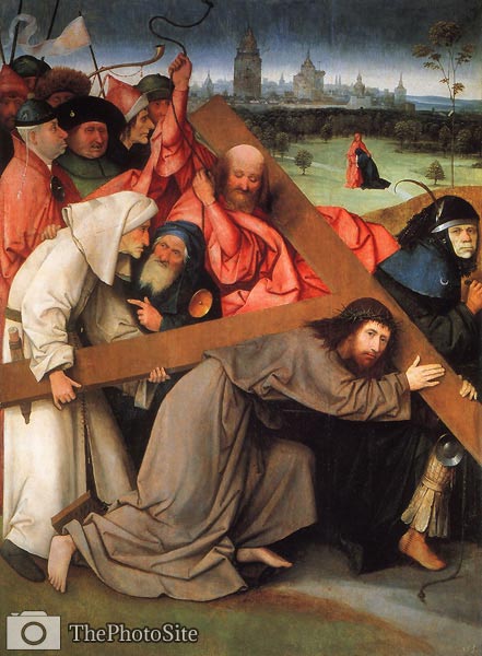 Christ carrying the cross, Hieronymus Bosch - Click Image to Close