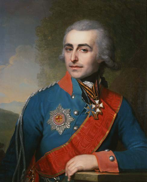 Portrait of general adjutant count pyotr tolstoy 1799, Vladimir - Click Image to Close