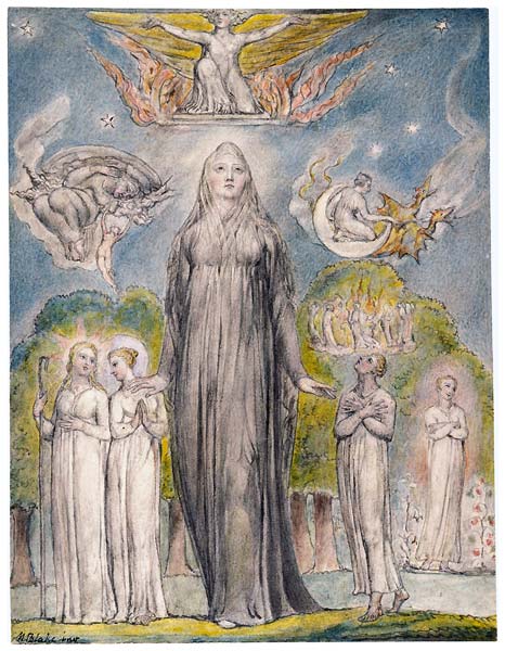 Melancholy 1820, William Blake - Click Image to Close