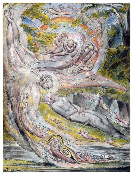 Milton s mysterious dream 1820, William Blake - Click Image to Close