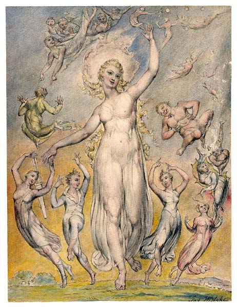 Mirth 1820, William Blake - Click Image to Close