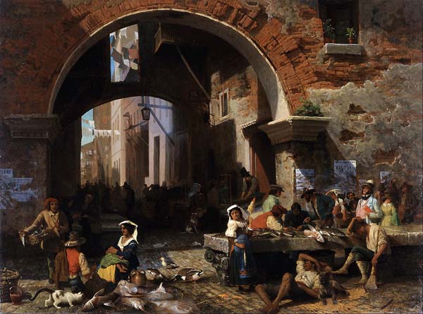 Roman Fish Market. Arch of Octavius - Click Image to Close