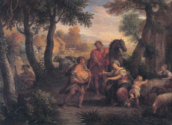 Finding of Romulus and Remus - Click Image to Close