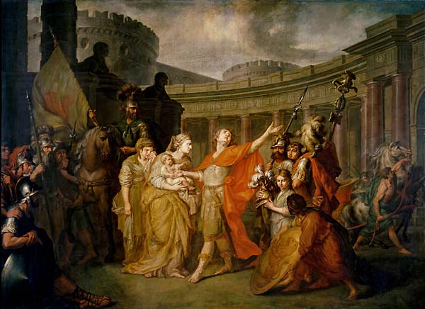 Farewell of Hector and Andromache - Click Image to Close