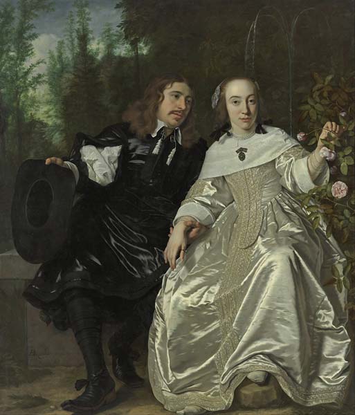 Abraham del Court and his wife Maria de Kaersgieter - Click Image to Close