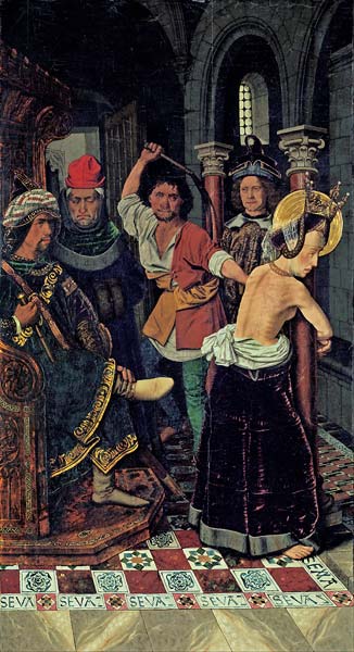 The Flagellation of St Engracia - Click Image to Close